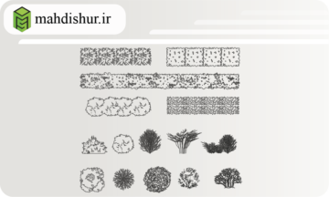 بلاک درخت از نمای بالا