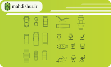 بلاک صندلی آرایشگاه