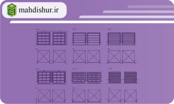 بلاک درب پارکینگ